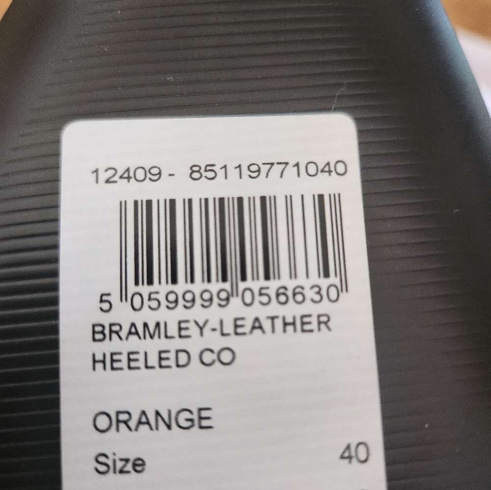 Reiss Women's Red Orange Bramley Stiletto 40 NWT - Picture 12 of 12